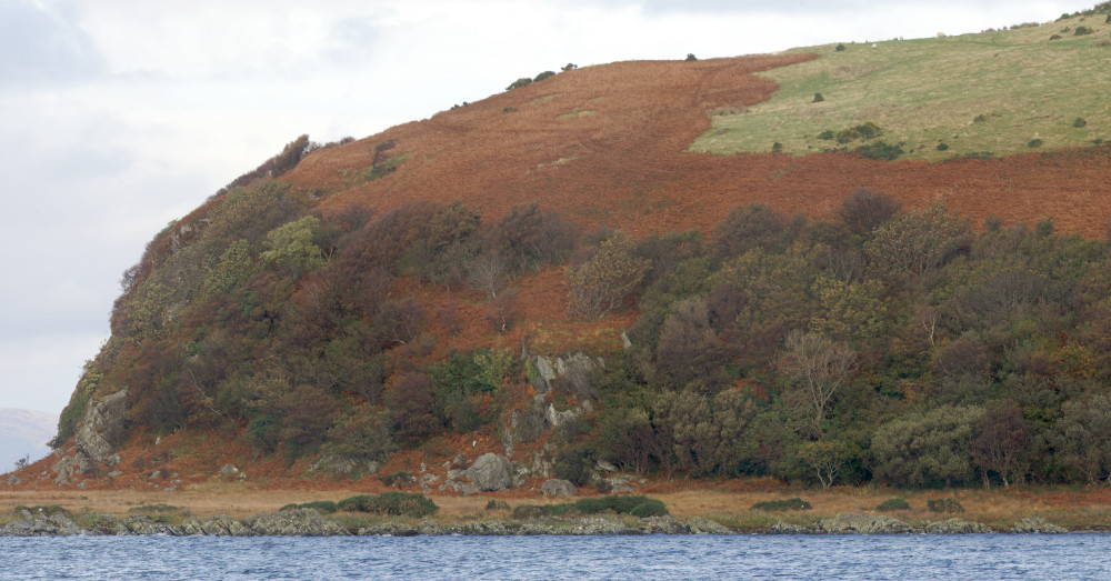 Headland on the opposite side Headland on the opposite side