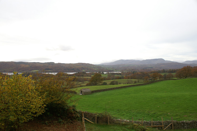 The view from Windermere Youth Hostel in daylight The view from Windermere Youth Hostel in daylight
