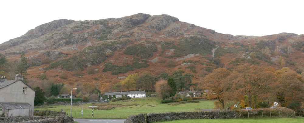 Coniston Holly How underneath Yewdale Crags Coniston Holly How underneath Yewdale Crags
