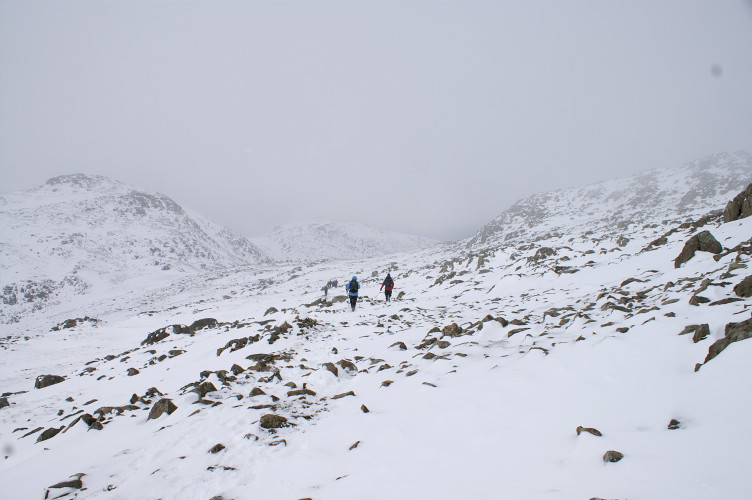 Near the summit Near the summit