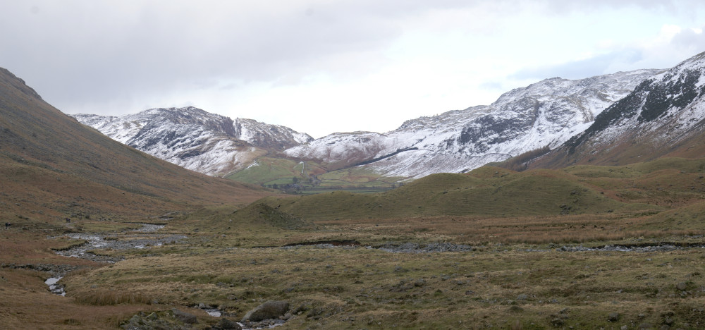 Rossett Gill, leading into Mickleden Rossett Gill, leading into Mickleden