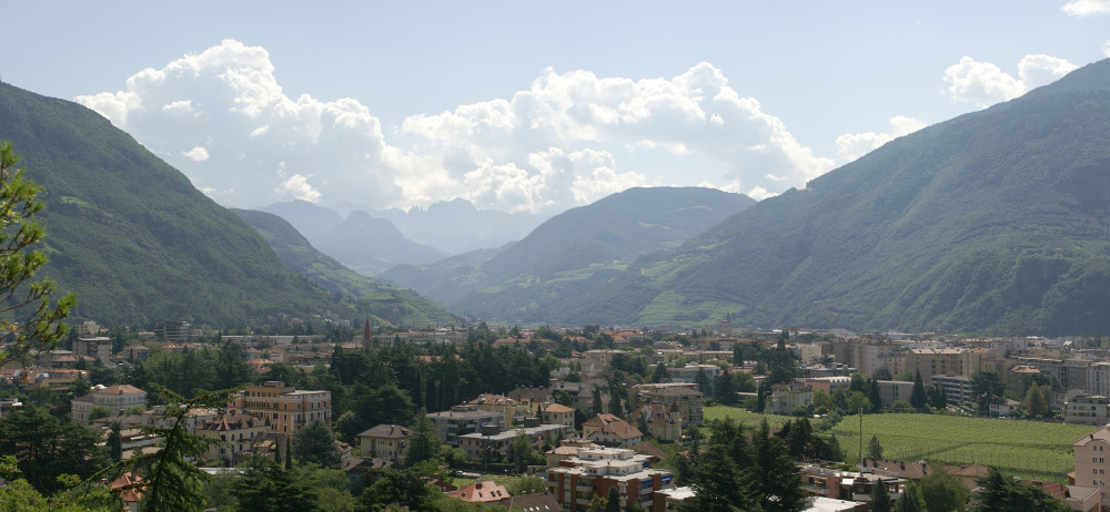 View over Bolzano View over Bolzano