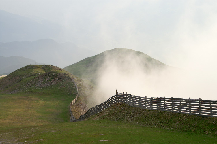 Cloud on the ridge Cloud on the ridge
