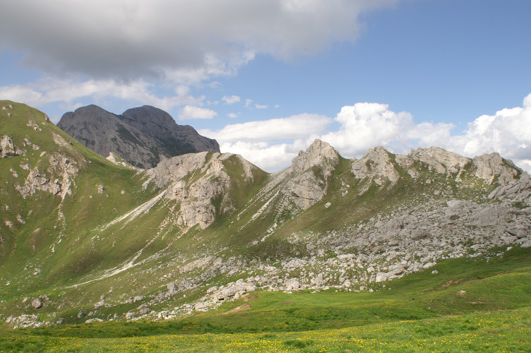 Rocky bowl North of Zendleser Kofel Rocky bowl North of Zendleser Kofel