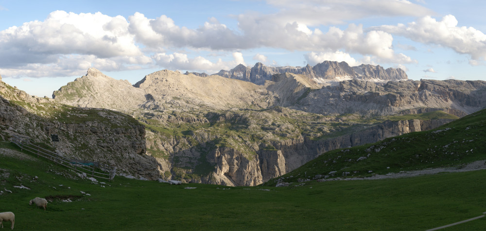 View South from Puez View South from Puez