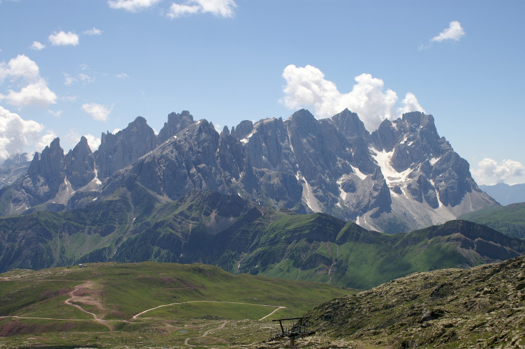 Focobon from the top of Col Margherita Focobon from the top of Col Margherita