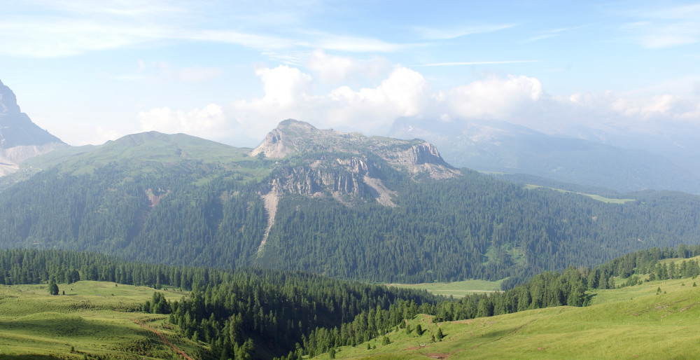 Looking South towards Castellaz Looking South towards Castellaz