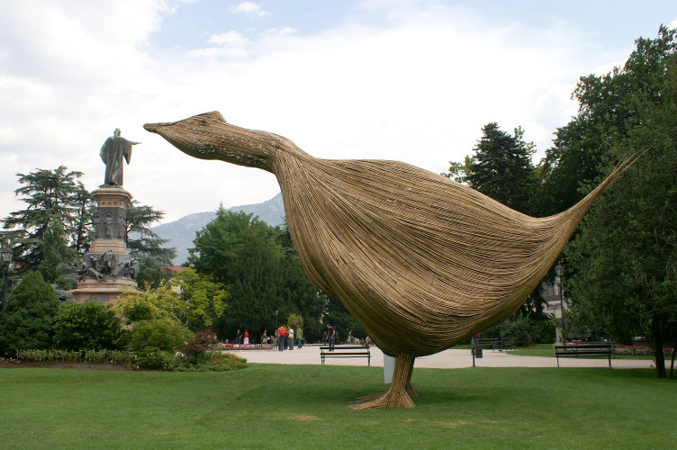 The biggest goose in the world The biggest goose in the world