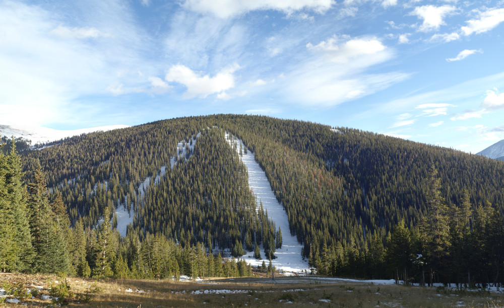 Ski slopes on Keystone Mountain Ski slopes on Keystone Mountain
