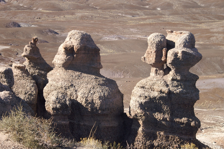 Wind-carved formations Wind-carved formations