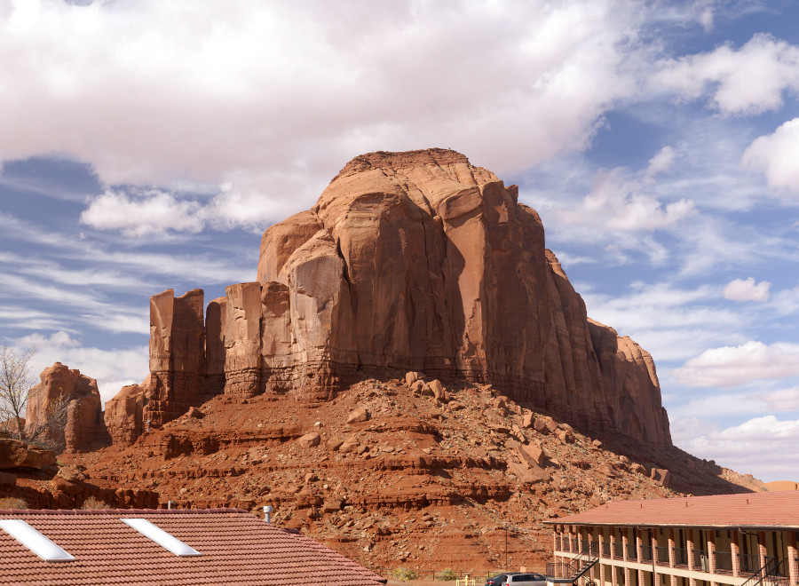 Rock above Gouldings Rock above Gouldings